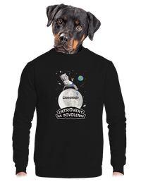 unisex mikina bez kapucne