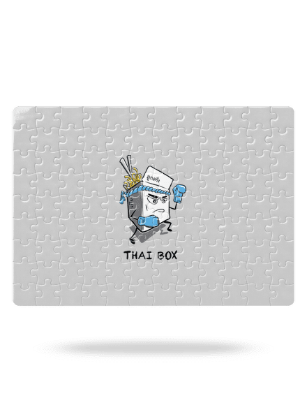 Thai box puzzle White