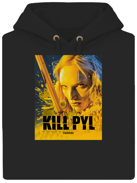 Kill Peľ unisex mikina premium Dark Black