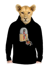 detská mikina klokanka