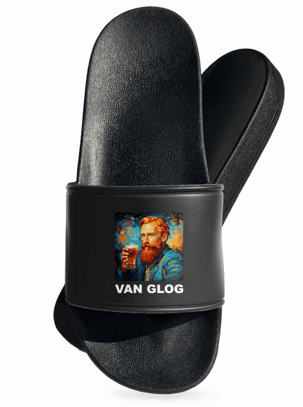 Van Glog šľapky Black
