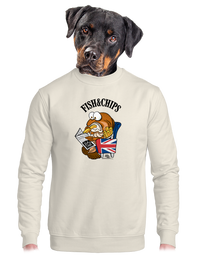 unisex mikina bez kapucne