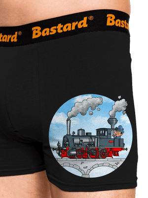 Dym z komína boxerky Black