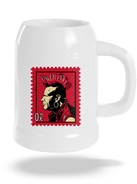 Známka punku polliter White