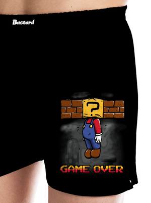 Game Over pánske trenky Black