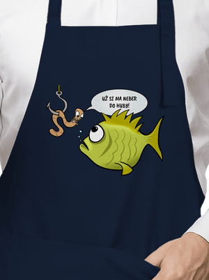 Ryba a dážďovka zástera Navy