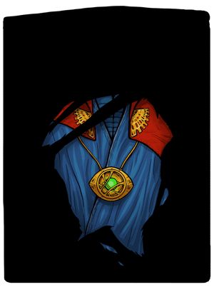 Doctor Inside pánska mikina na zips Black