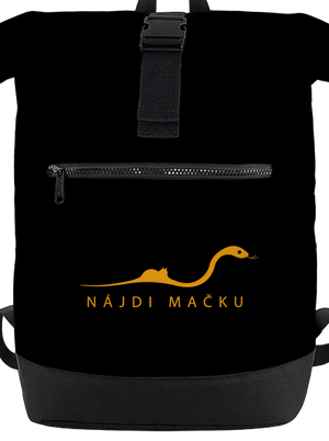 Nájdi mačku batoh Black