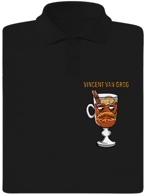 Vincent van Grog pánska polokošeľa Black