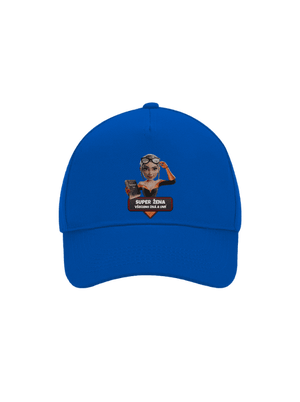 Super mama šiltovka baseballka Bright Royal