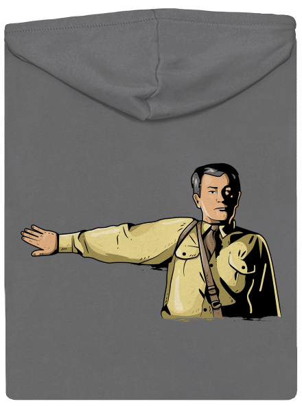 Volám sa dámska mikina na zips Steel Gray
