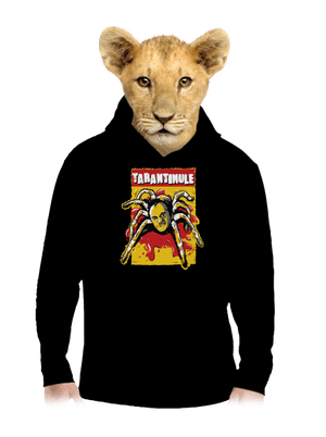 Tarantinule detská mikina klokanka Black