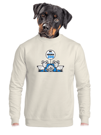 unisex mikina bez kapucne