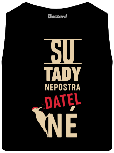 Nepostradatelné pánske tielko Black