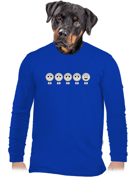 Týždeň elektrikára pánske dlhý rukáv Royal Blue