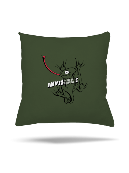 Invisible chameleon vankúš Olive Green
