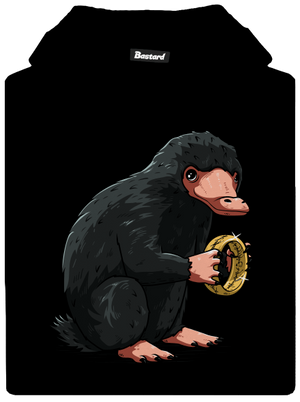 Niffler detská mikina klokanka Black