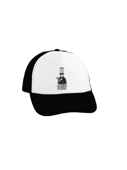 James Bong šiltovka truckerka Black cap
