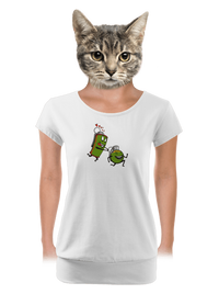 dámske tričko s lemom