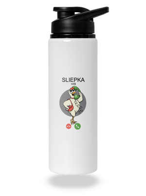 Sliepka volá flaša na vodu White