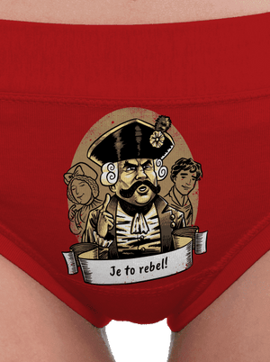 B14: S čerty nejsou žerty dámske nohavičky Red Mal