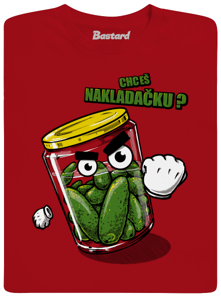 Nakladačka pánske dlhý rukáv Red