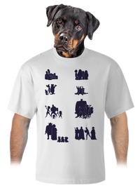 unisex tričko oversized