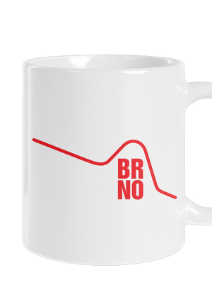 Brno klasický hrnček White