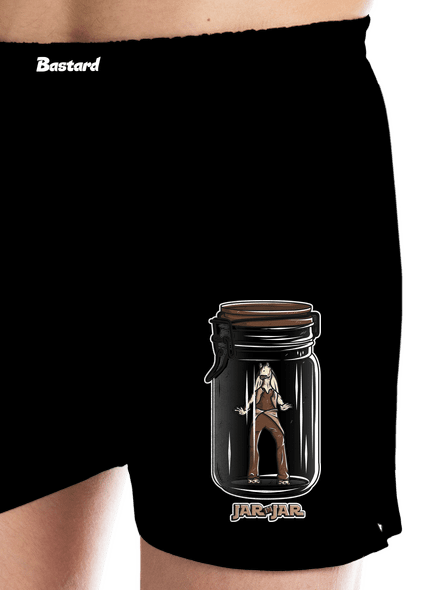 Jar in jar pánske trenky Black