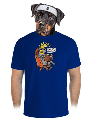 Korelax pánske športové tričko Royal Blue Mal