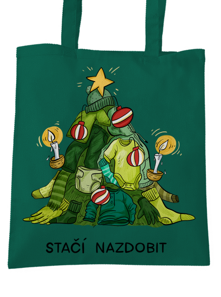 Stačí nazdobiť taška Bottle Green WM