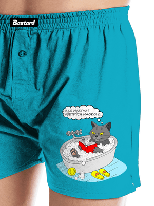 Ako všetkých naštvať pánske trenky Turquoise