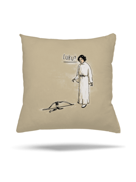 Luke a Leia vankúš Beige