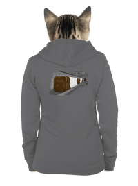 dámska mikina na zips