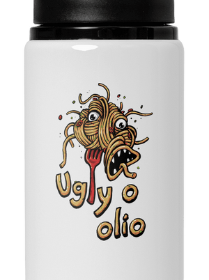 Ugly o olio flaša na vodu White