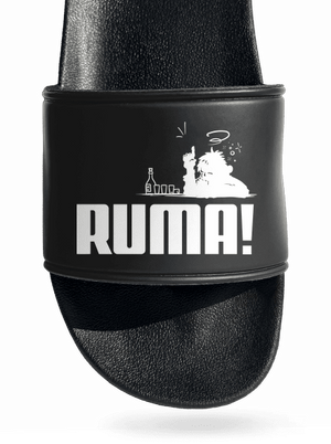 Ruma šľapky Black