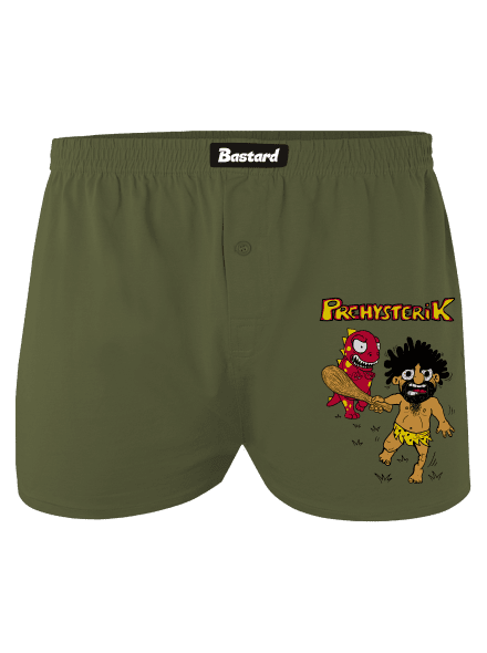 Prehysterik pánske trenky Khaki