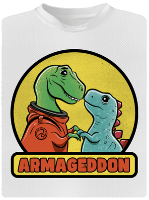 Armageddon detské športové tričko White