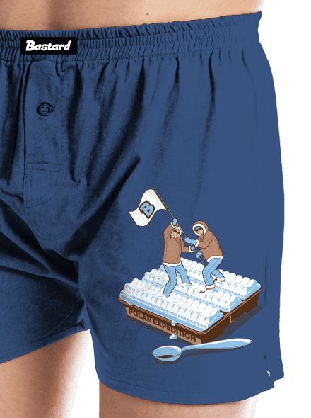 Polárna expedícia pánske trenky Blue