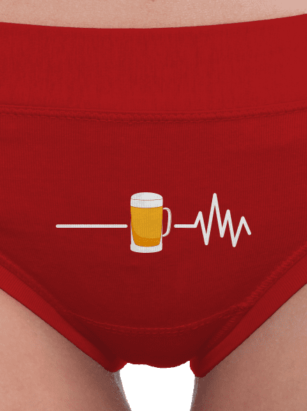 Beer help dámske nohavičky Red Mal