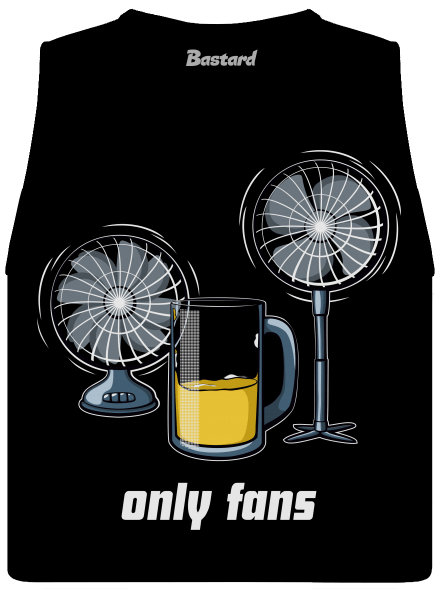 Only fans dámske tielko voľné Black