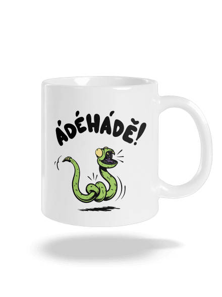 Ádéhádě klasický hrnček White