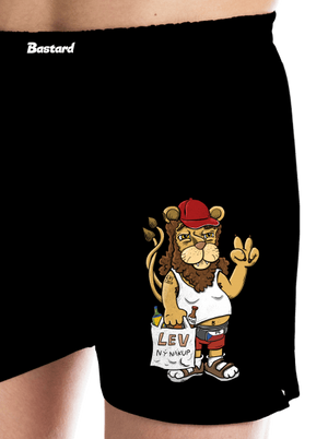 Lvíček pánske trenky Black