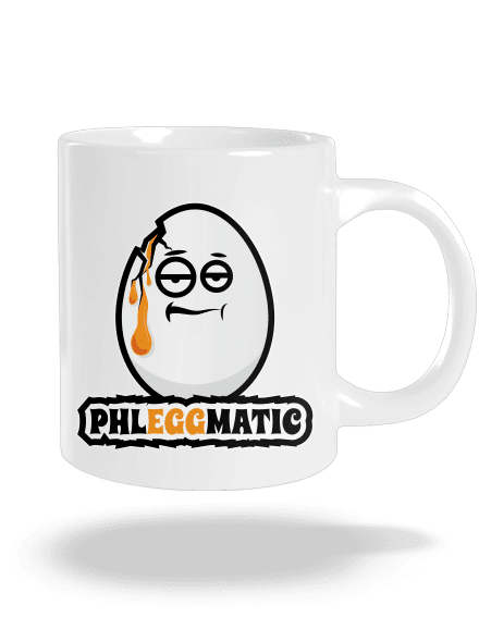 Phleggmatic veľký hrnček White