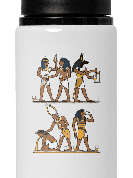 Egyptská párty flaša na vodu White