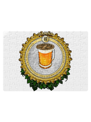 Pivný horoskop: Panna puzzle White