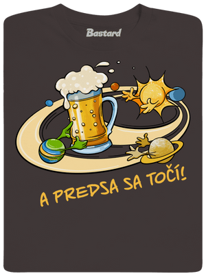 A predsa sa točí! pánske dlhý rukáv Bear Brown