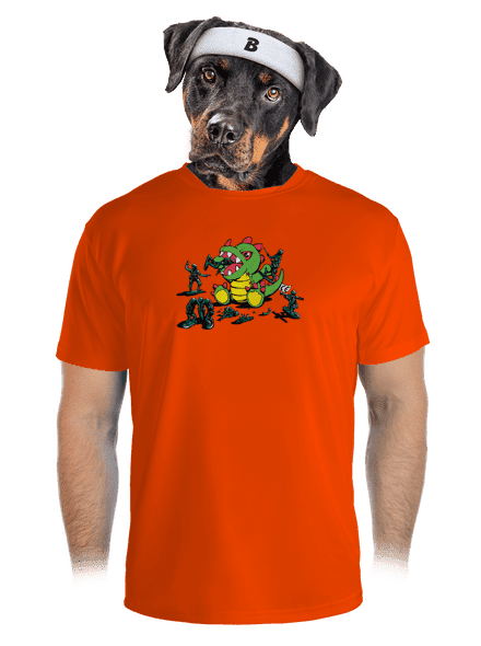 Hračky pánske športové tričko Neon Orange