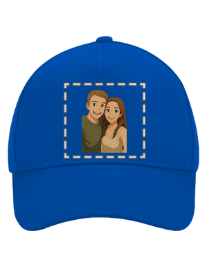 Ghibli efekt z vlastnej fotky šiltovka baseballka Bright Royal