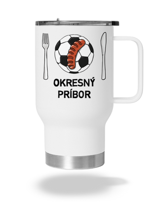 Okresný príbor termohrnček White